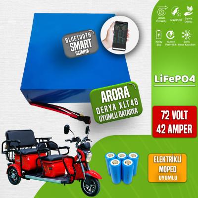 Arora Derya XLT48 72 Volt 42 Amper LiFePO4 Smart Batarya