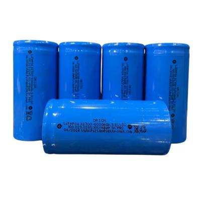 Orion 6000 mAh IFR32700 3.2V LiFePO4 Pil 3C 18A