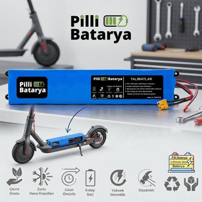 Arçelik A35020 Scooter Bataryası - Güçlendirilmiş Menzil Arttıran Lityum Batarya