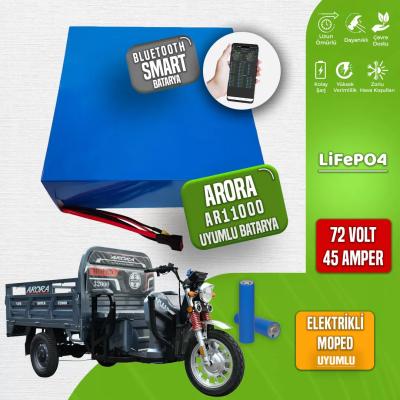 Pilli Batarya Arora AR11000 72V 45 Ah LiFePO4 Smart Batarya