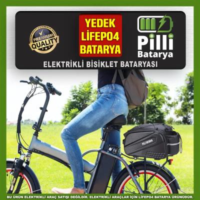 Pilli Batarya | 36V 30 Ah LiFePO4 Elektrikli Bisiklet Yedek Batarya